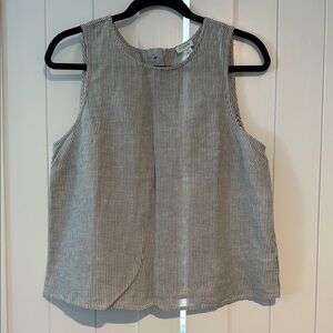 Striped Sleeveless Top